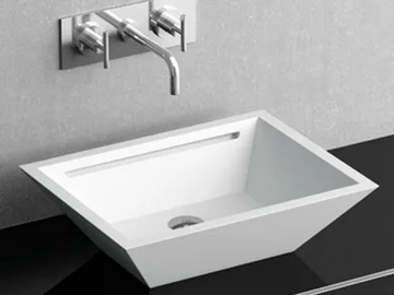 YACHT - Countertop rectangular single washbasin by Glass Design - view 2